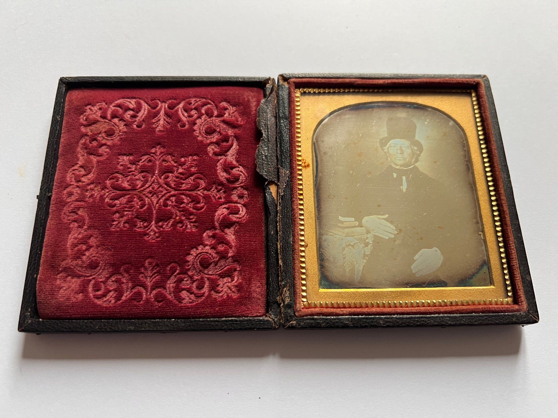 Foto & Immagini: 6th Plate Daguerreotypie POST MORTEM um 1860 – Usato da Küsnacht ZH venduto da sowohlalsauch 4