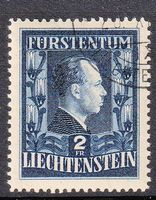 248A, 2 Fr. dunkelblau, gestempelt, Fürst
