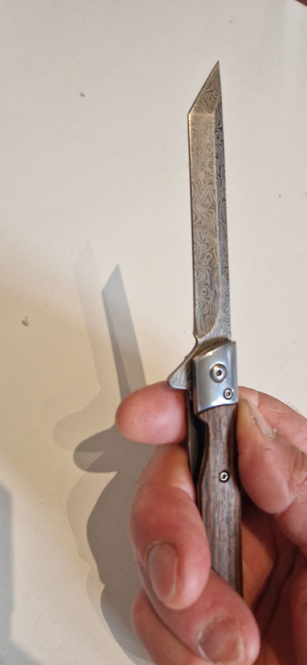 Taschenmesser: damascus folding knife – Neu (gemäss Beschreibung) aus Burgdorf von maj_swz8 1