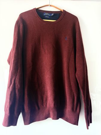 Pull Ralph Lauren bordeaux, taille L