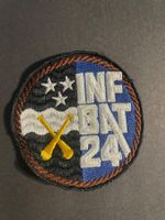 Badge Inf Bat 24