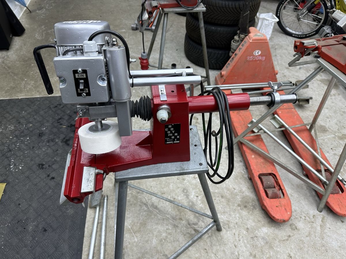 Schleifen & Polieren: Mähmesserschleifer Schleifgerät Rotax – Gebraucht aus Schwende von weesli 7