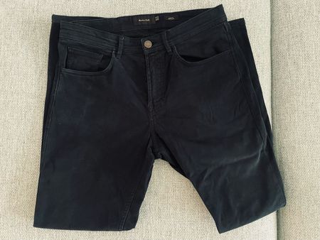 Massimo Dutti Slim Fit Jeans schwarz Grösse 32