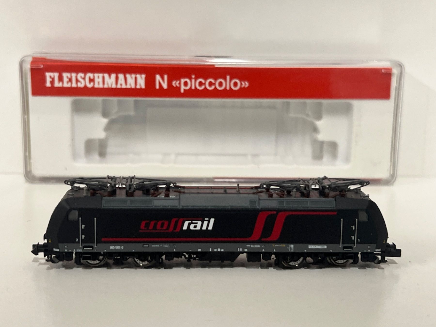 Fleischmann Modellini di ferrovie: Spur N FLEISCHMANN 877385  Crossrail Digital – Nuovo e nell'imballaggio originale da Geroldswil venduto da TopTrain54
