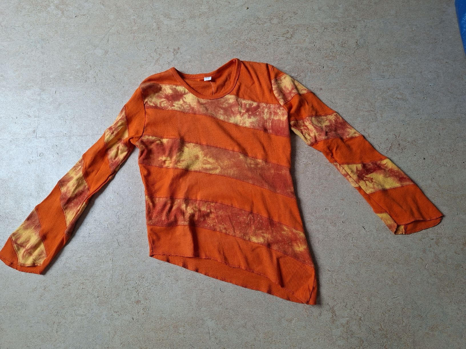 Maglioni & Felpe: Bunte Langarmshirt - 100% Baumwolle - Gr S/M - Nepal – Nuovo (secondo la descrizione) da Klingnau venduto da vollmond36 5