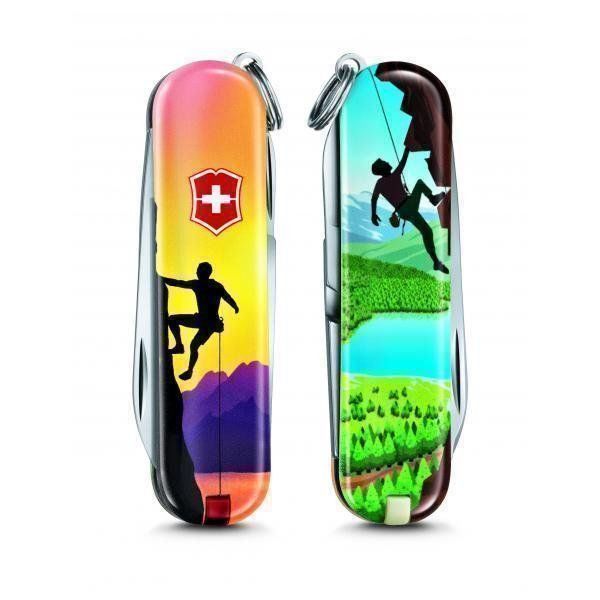 Victorinox Coltelli tascabile: Classic Victorinox 2020 climb, klettern – Nuovo e nell'imballaggio originale da Herisau venduto da Skalay