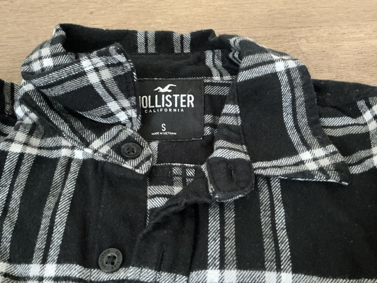 Hollister Camicie: Hollister Hemd, Grösse S Schwarz – Usato da Rüschlikon venduto da abo66 1