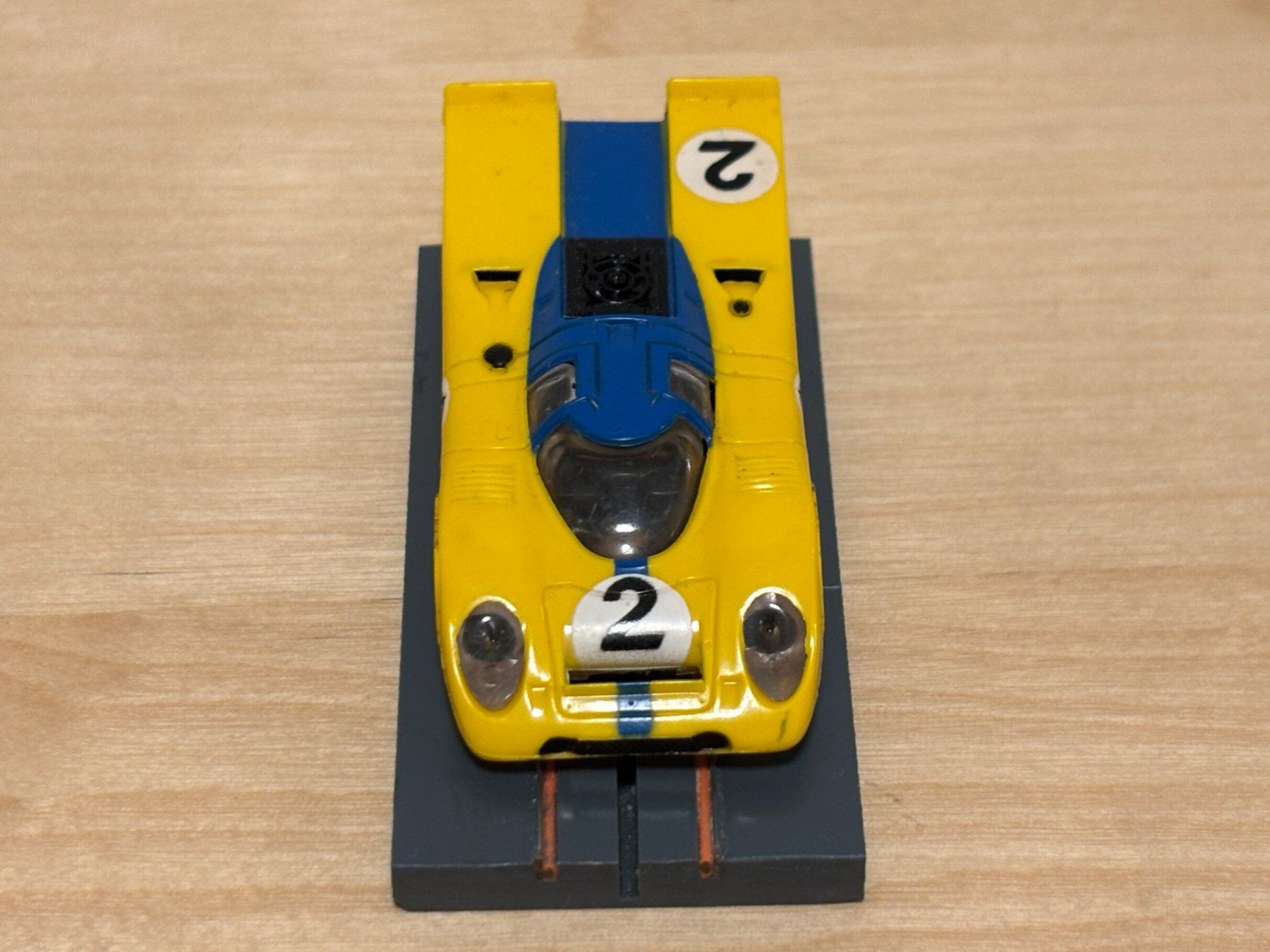 Faller Piste: Faller/Aurora AFX Porsche 917K #2 gelb/blau – Usato da Bülach venduto da h0slotch 7