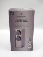 SCHÖNENBERGER Energiesäule mit 4 Steckdosen (26101148)