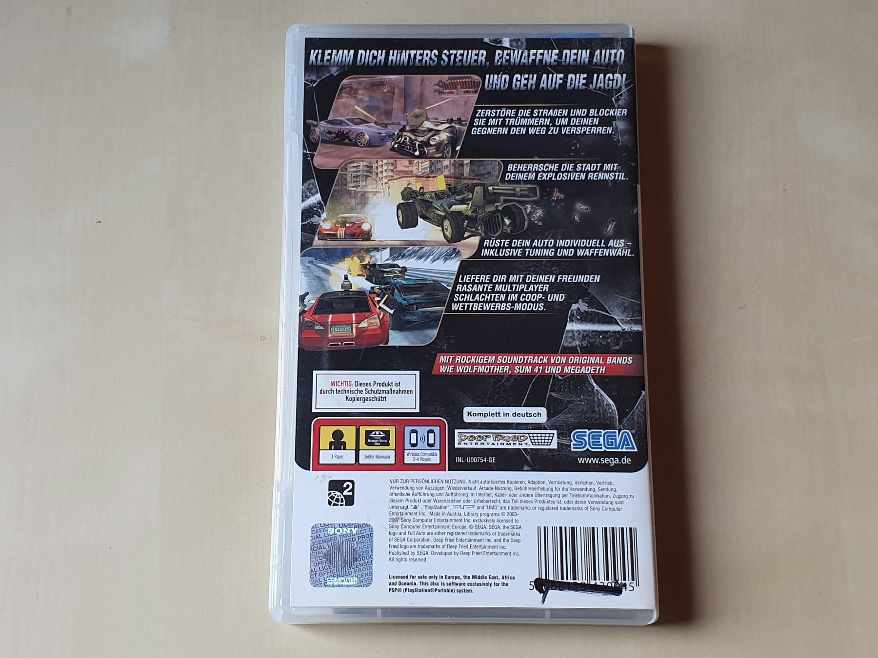 Sony Jeux: Full Auto 2 – D'occasion à Stansstad par collectorsshop 1