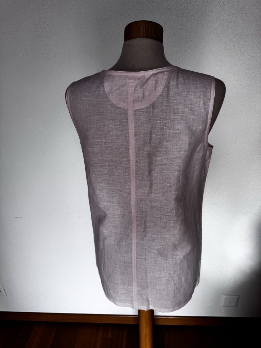 Tops: Leinen Top / Bluse / Rosa / Gr. 36 – Gebraucht aus Hünibach von s.leptir 2