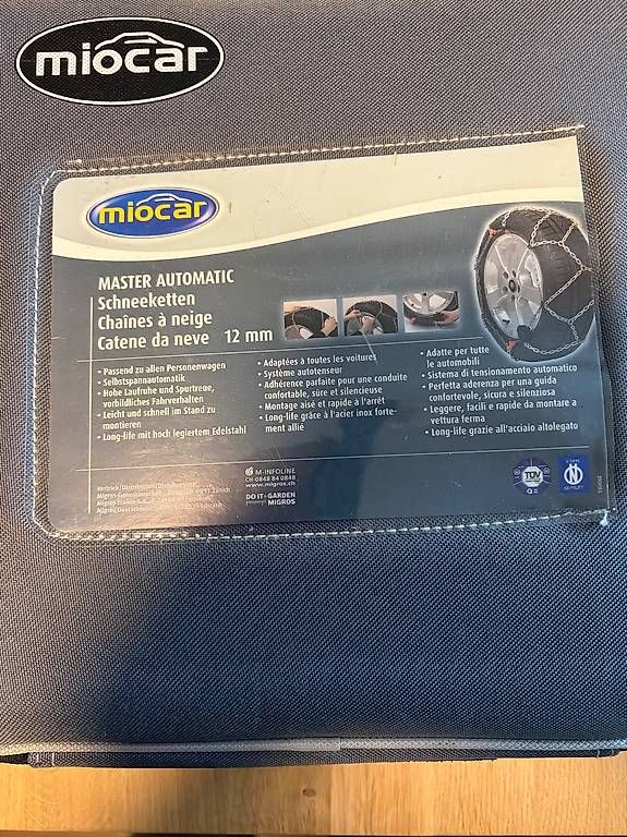 Schneeketten: Sccheeketten miocar Master Automatic – Gebraucht aus Kölliken von hna_8dbr
