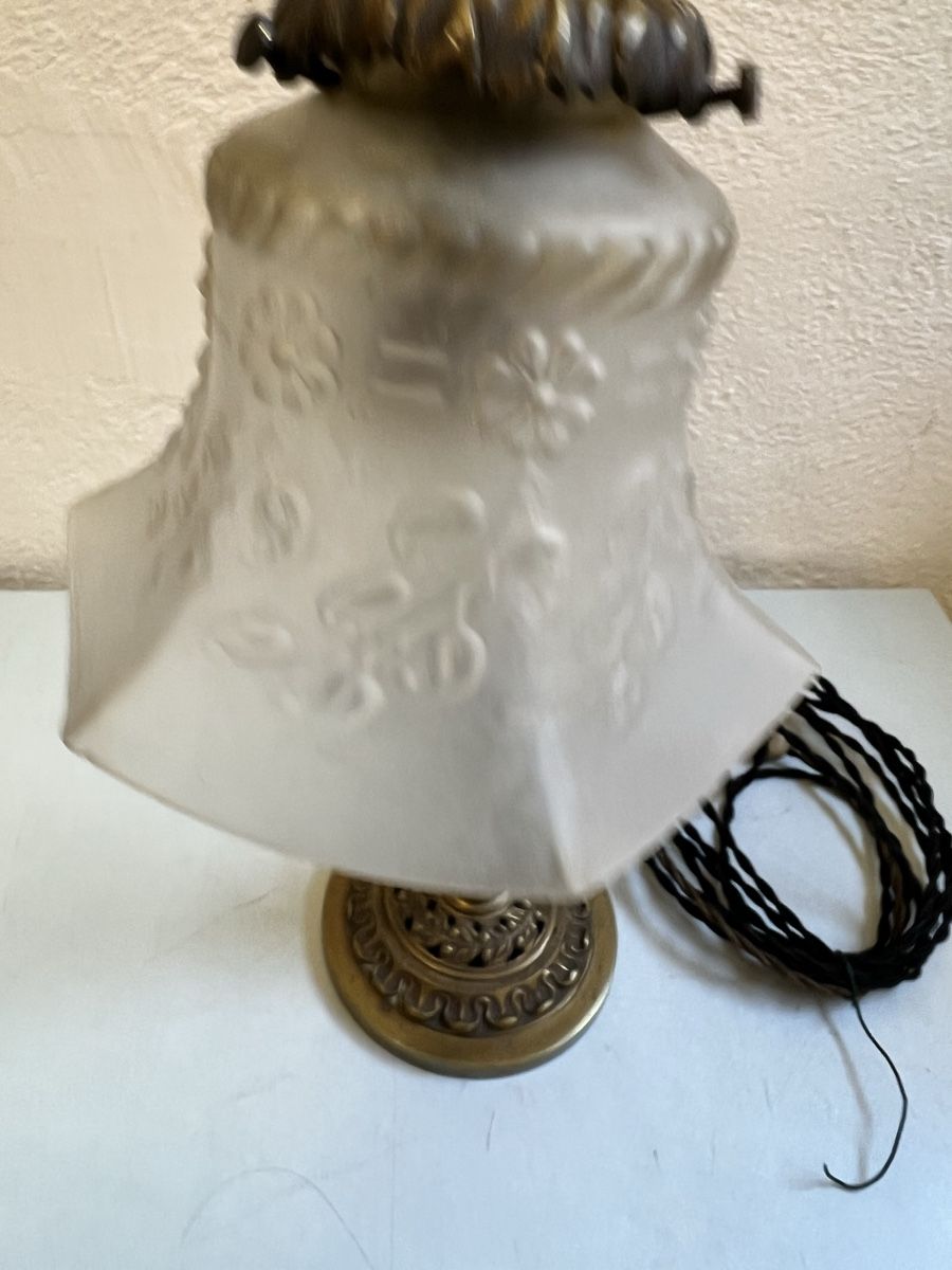 Lampade: Antiker Schön Jugendstil Lampe – Usato da Hombrechtikon venduto da vespa1954 5