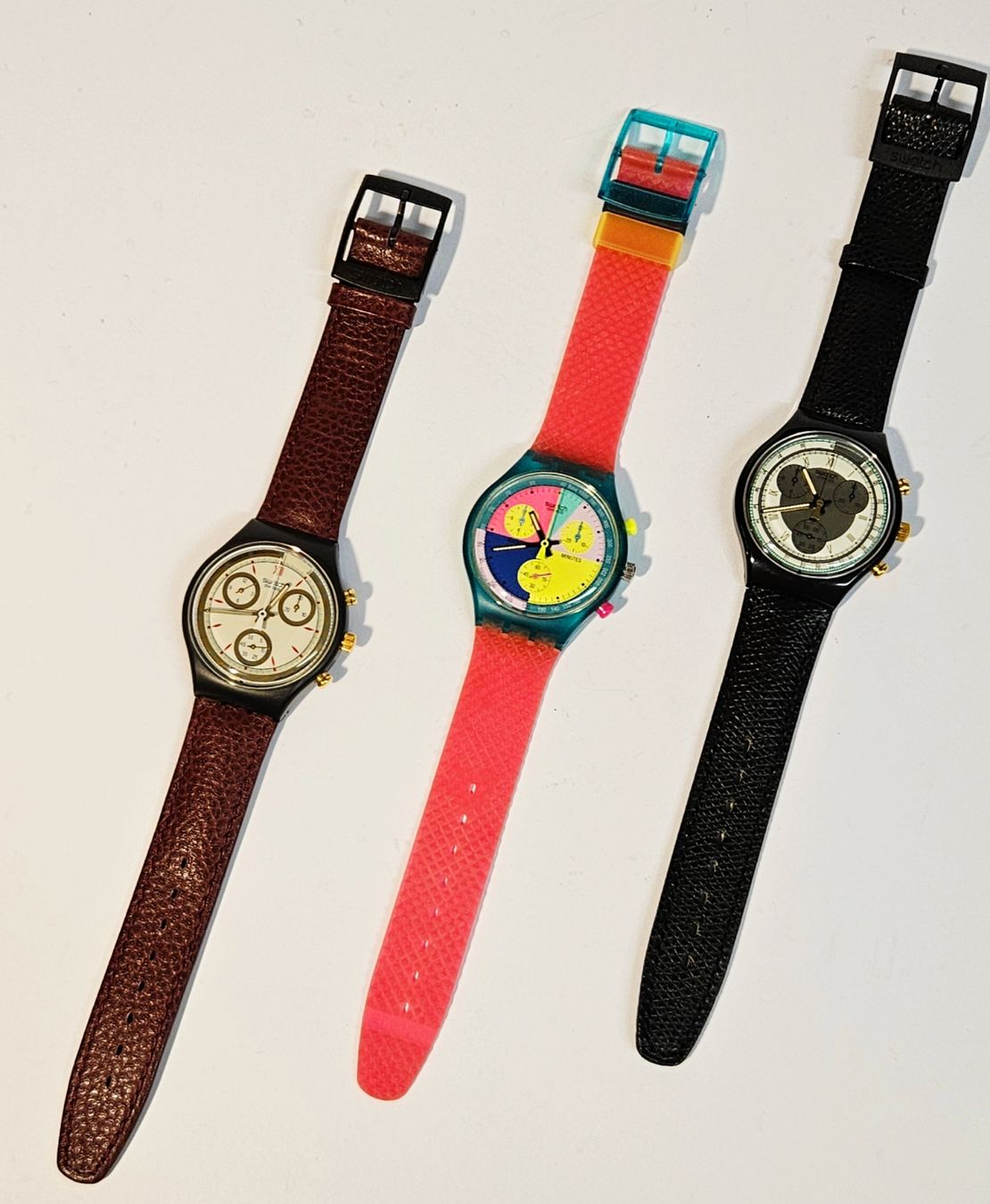 Swatch Orologi: Swatch Chronographen Set von 1991/92 – Nuovo (secondo la descrizione) da Täuffelen venduto da Xsp 1