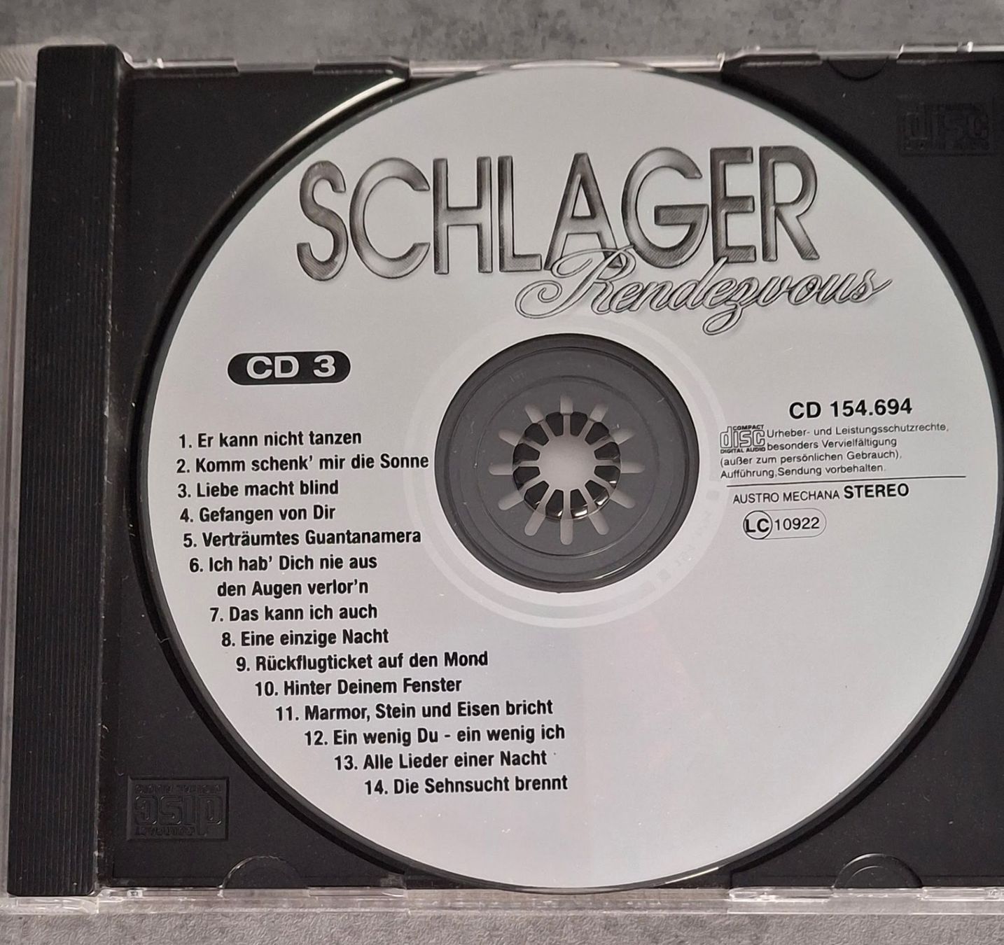 CD: Schlager Rendezvous CD3 – Usato da Reinach BL venduto da Chela04 2