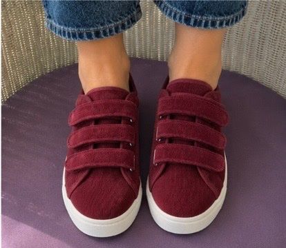 Damenschuhe: Basket Minelli - daim couleur bordeaux - taille 39 – Neu (gemäss Beschreibung) aus Genève von muj_2zmc