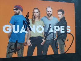Guana Apes - handsignierte Autogrammkarte