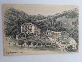Ansichtskarte Rigi-Klösterli 1317 m.ü.M. 1910 R36
