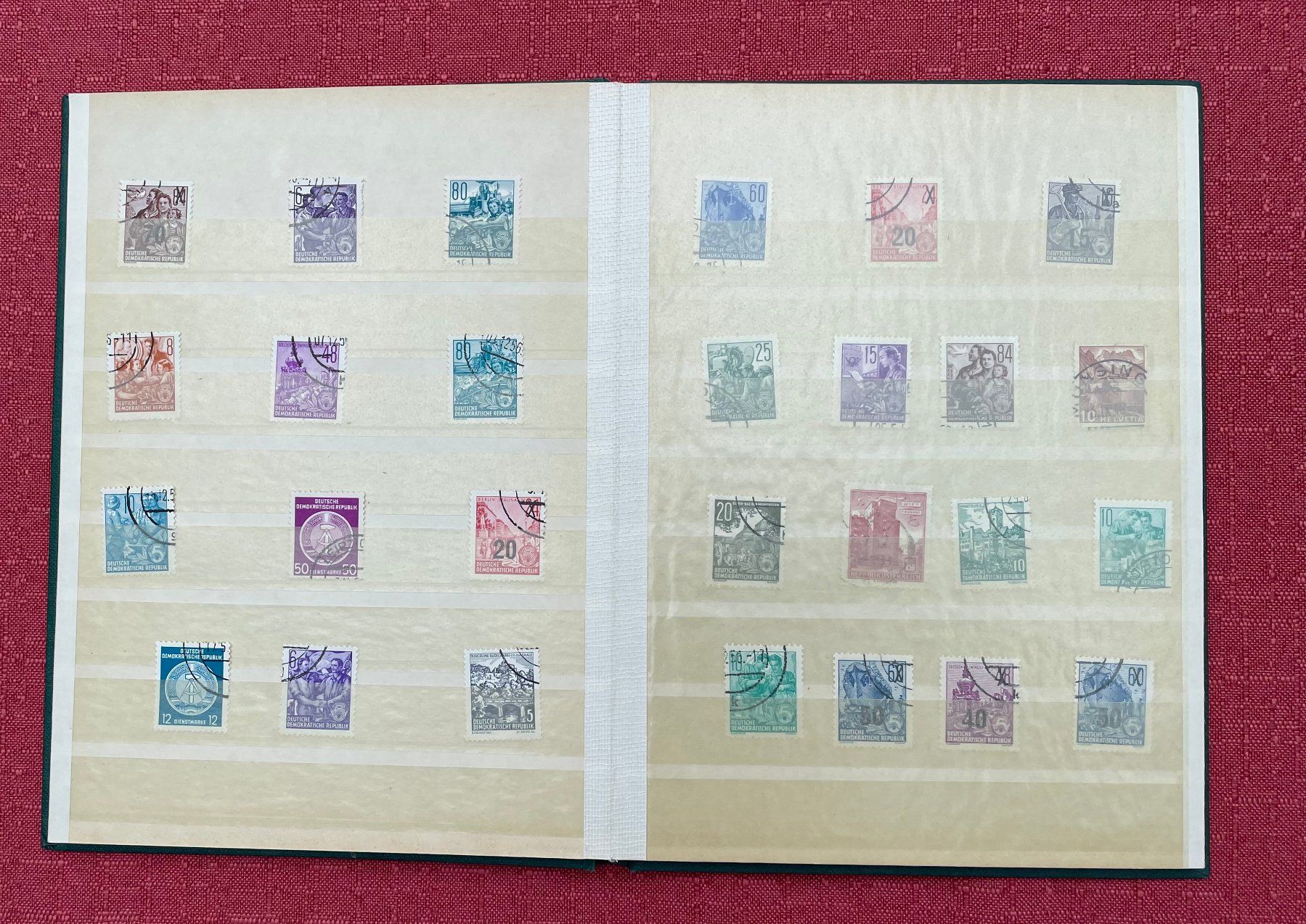 Alben: Briefmarken Album, alte Marken – Gebraucht aus Hettiswil von wer_9kcr 3