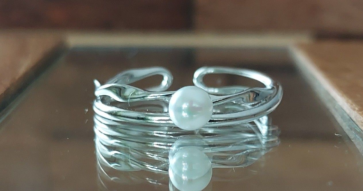 Anelli: 925 Silber Ring mit Perle – Nuovo (secondo la descrizione) da Ettenhausen TG venduto da CH2300 3