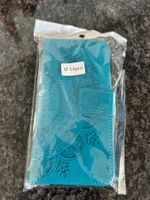 Handyhülle iPhone 14 Pro, Neu, Mandala Design, Türkis