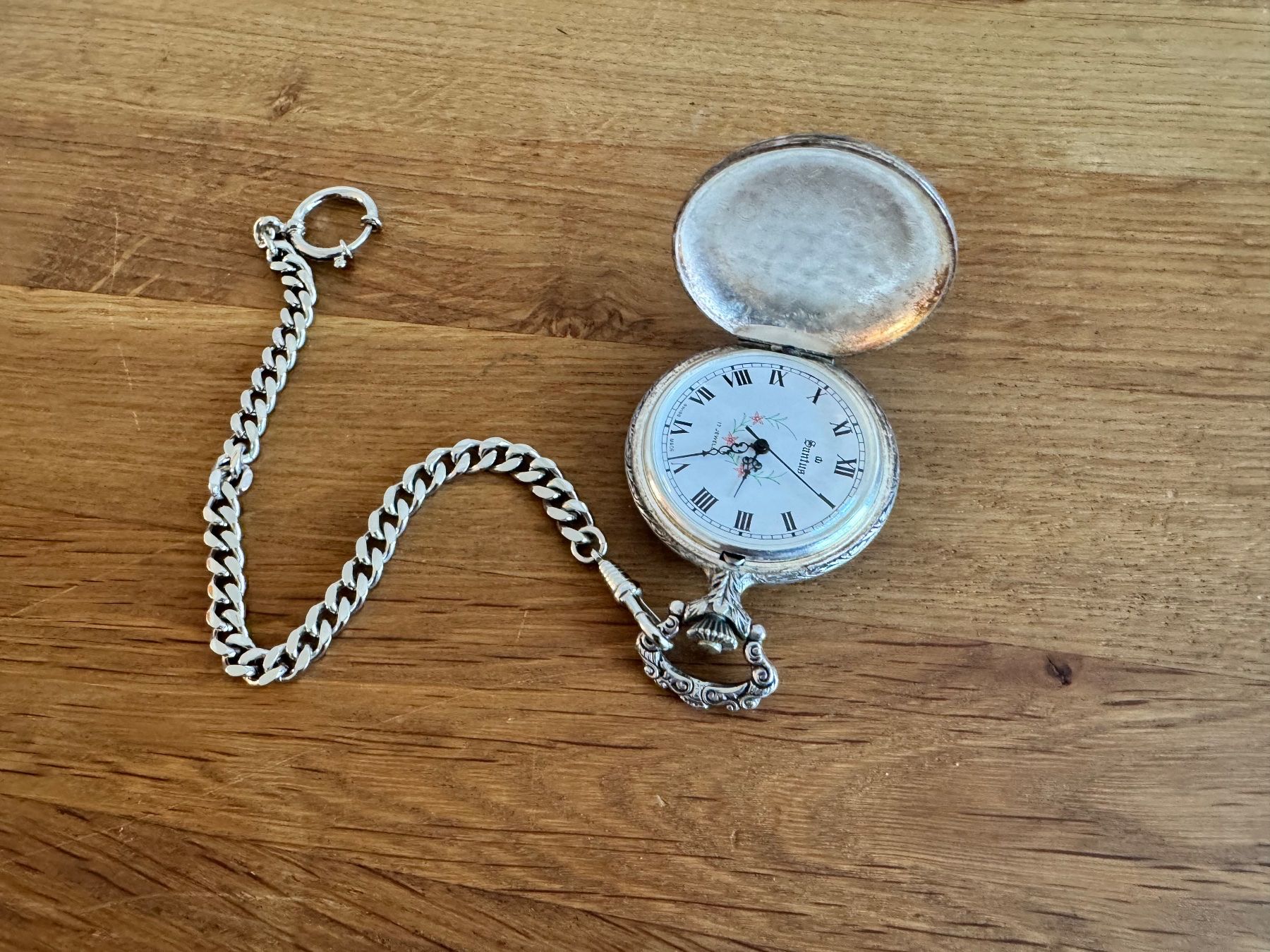 Orologi: SANTUS Schweizer Taschenuhr 17 Rubine – Usato da Frauenfeld venduto da dilili 2