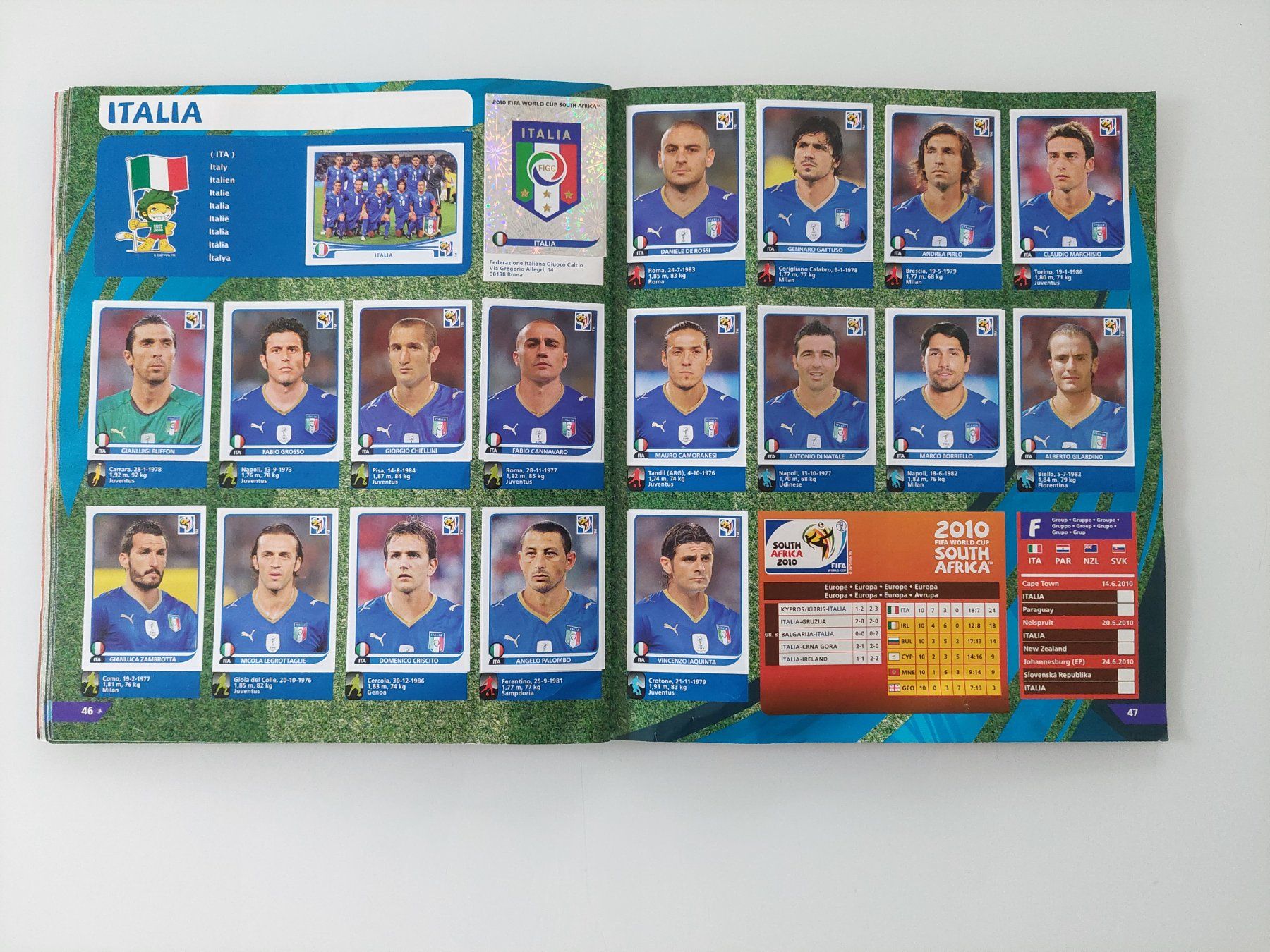 Panini Alben: Album Panini World Cup 2010 – Gebraucht aus Signy von oli_sn9g 4