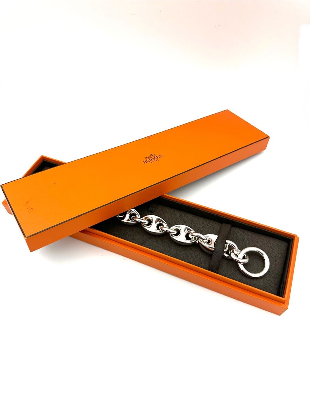 Hermès Bracciali & Braccialetti: HERMES. Collection "Neptune", rare bracelet argent 202g – Usato da Renens VD venduto da Diademe.sarl 7