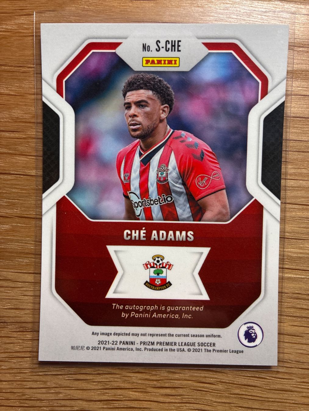 Topps Carte collezionabili: Panini Prizm Che Adams Autogramm – Usato da Wangenried venduto da Garagara 1