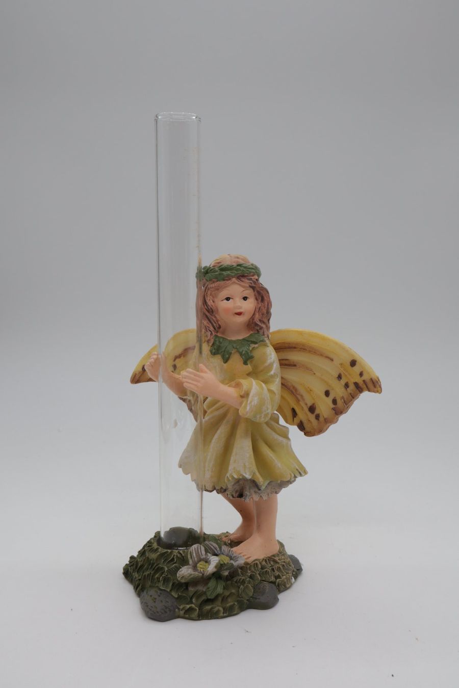 Figurines: Elfenfiguren mit Glas für Blumen – D'occasion à Volketswil par brockipfannenstil 2