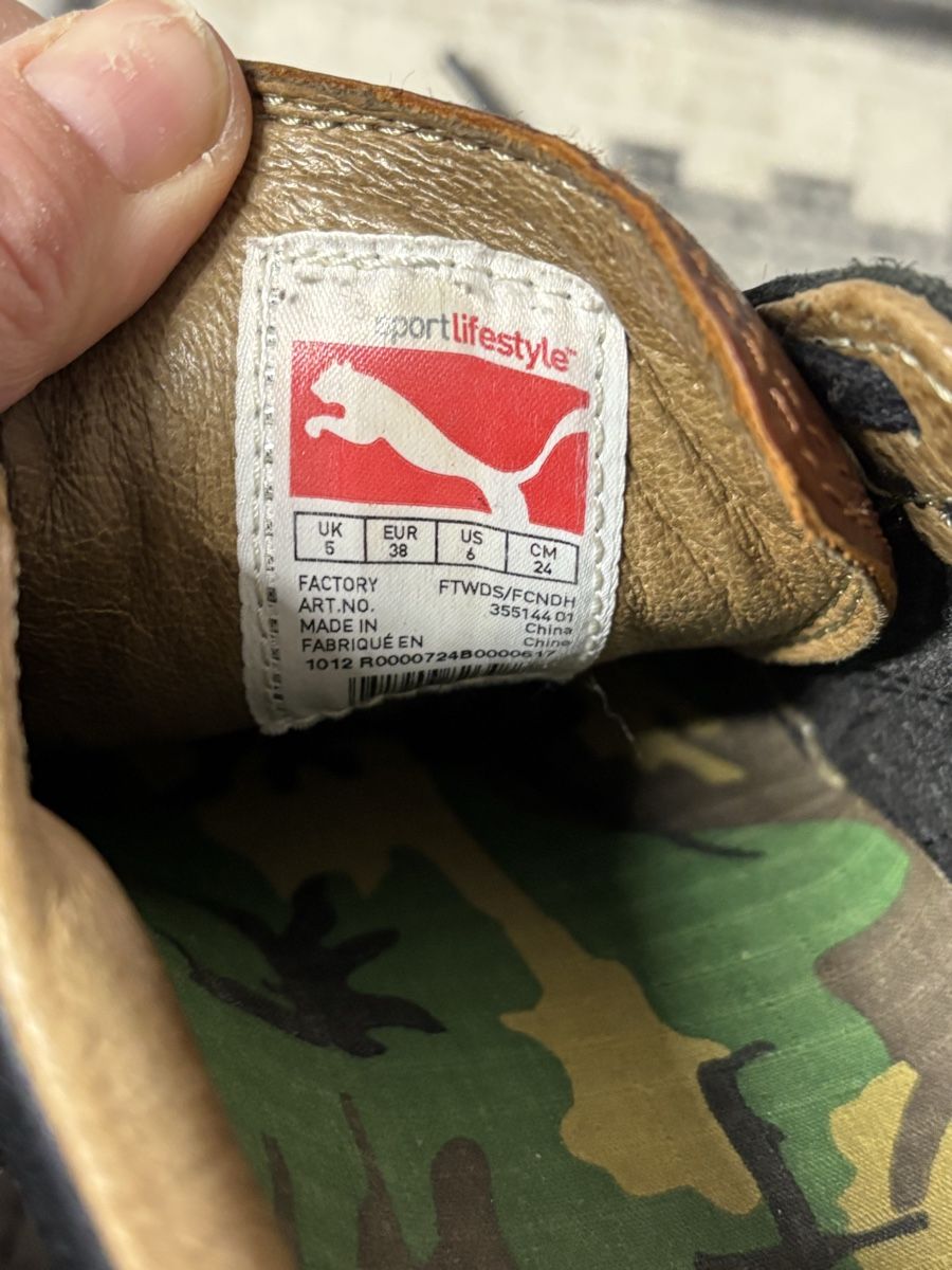 Puma Scarpe da uomo: Scarpe Puma in pelle – Usato da Verscio venduto da stefyk23 2