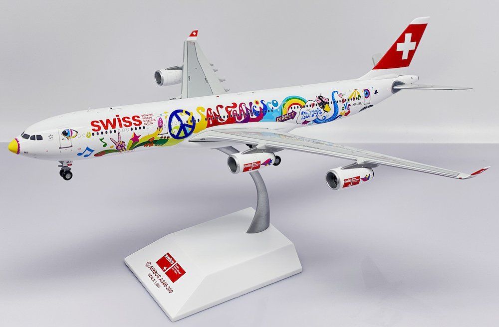 Swiss Modellbausätze & Standmodelle: A340-300 SWISS "San Francisco" 1:200 – Neu und originalverpackt aus Morges von iljamuromez 8
