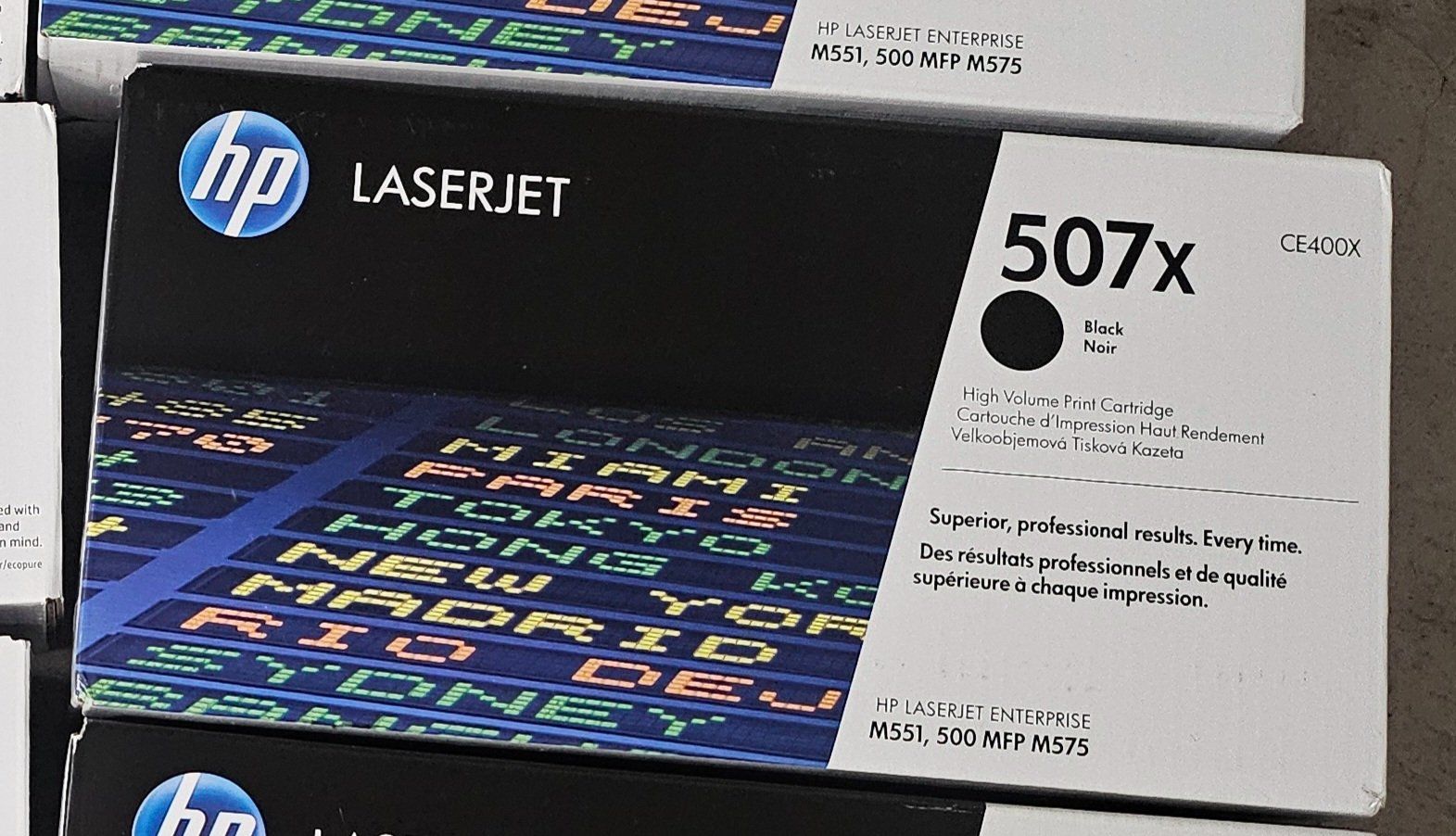 Cartucce per stampanti & toner: HP 507X Black/Schwarz – Nuovo e nell'imballaggio originale da Zürich venduto da mikanluv