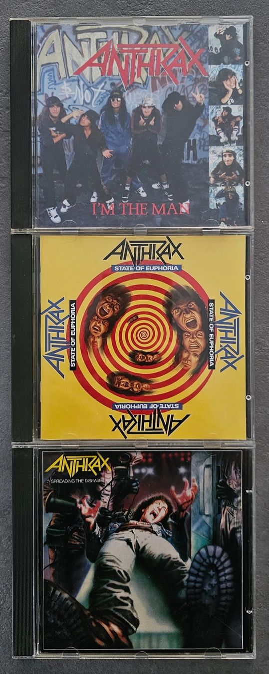 CD: Anthrax CD's – Usato da Unterkulm venduto da Chaplyn2018