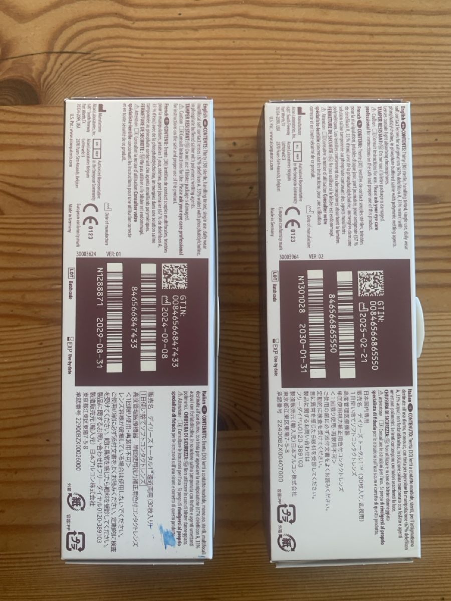 Lenti a contatto: Dailies Total 1 Multifocal Linsen +0.75; Astigmatismus Linse – Nuovo e nell'imballaggio originale da Amriswil venduto da rah_hd2j 2
