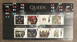 QUEEN Royal Mail Stamps Briefmarken! LTD EDT FREDDIE MERCURY