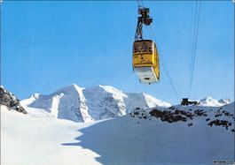 Pontresina GR // Luftseilbahn Diavolezza Piz Palü // Winter