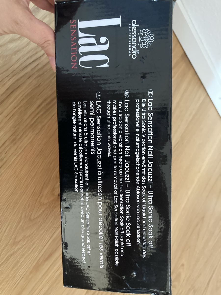 Unghie finte: Nail Jacuzzi, Ultra Sonic Soak off, Alessandro – Nuovo e nell'imballaggio originale da Winterthur venduto da butterfly210 4