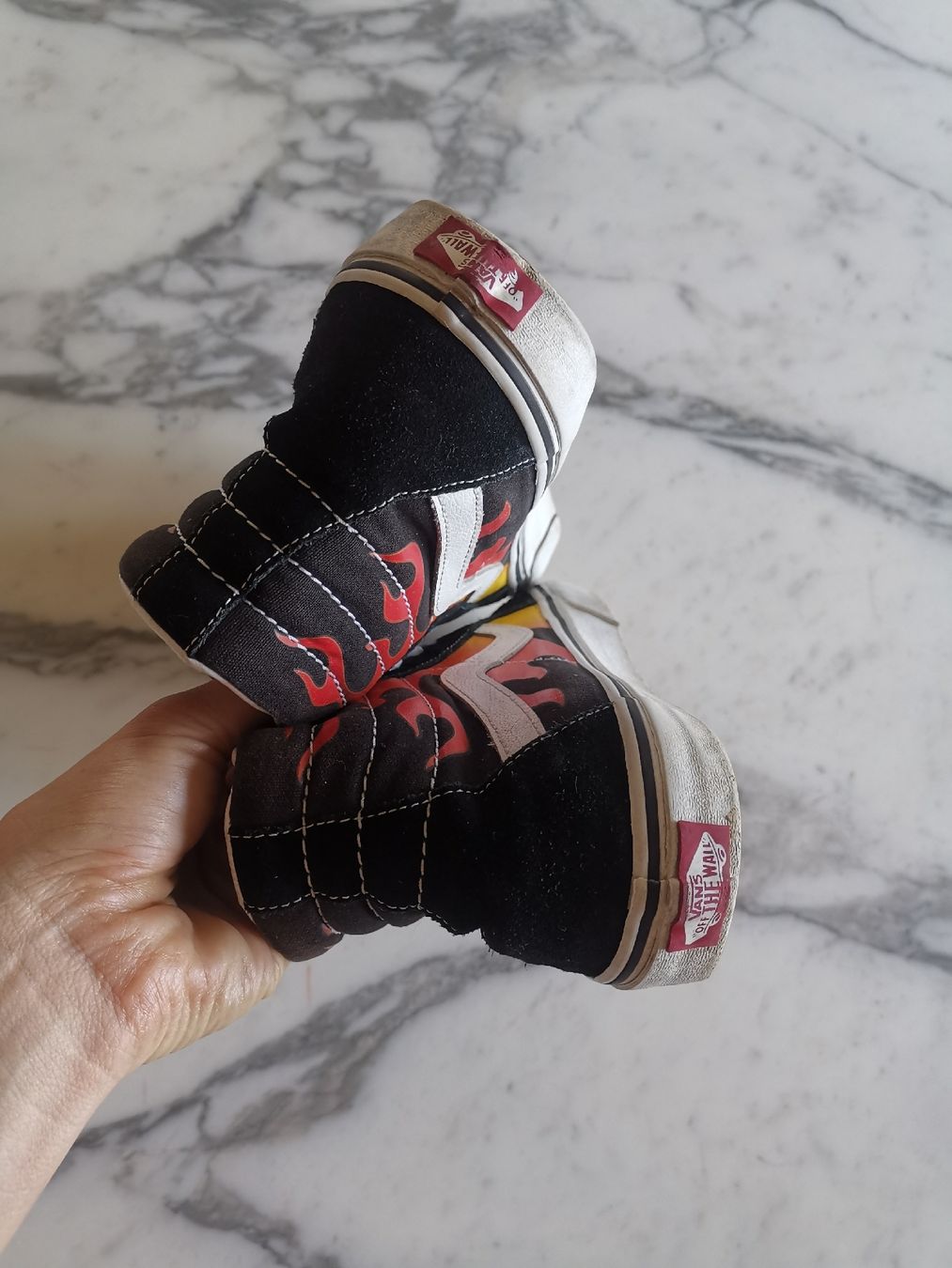 Vans Herrenschuhe: Vans High Top, Flames – Gebraucht aus Uerikon von pink_flamingo 2
