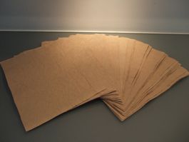 28 Bogen Bastelpapier, Nähpapier aus Tetrapack, 28 x 22 cm