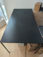 Grosser Tisch, Schreibtisch, Basteltisch schwarz