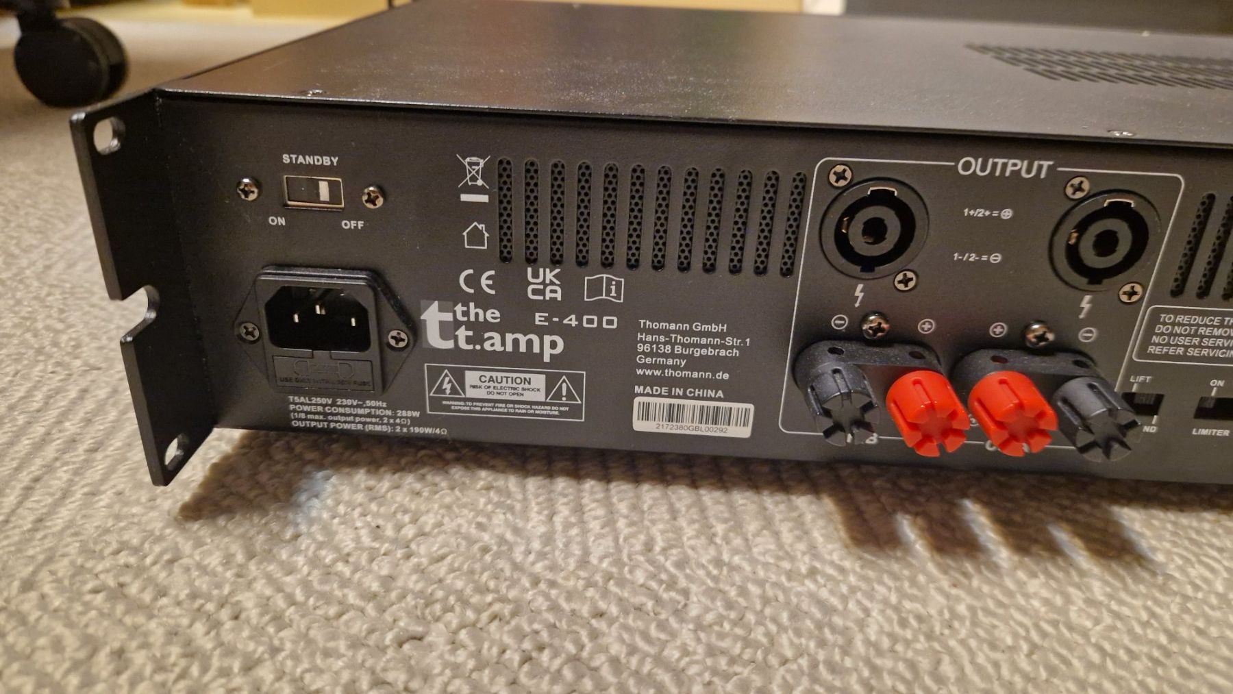 Verstärker: t.amp E-400 – Gebraucht aus Uster von divovodi 4