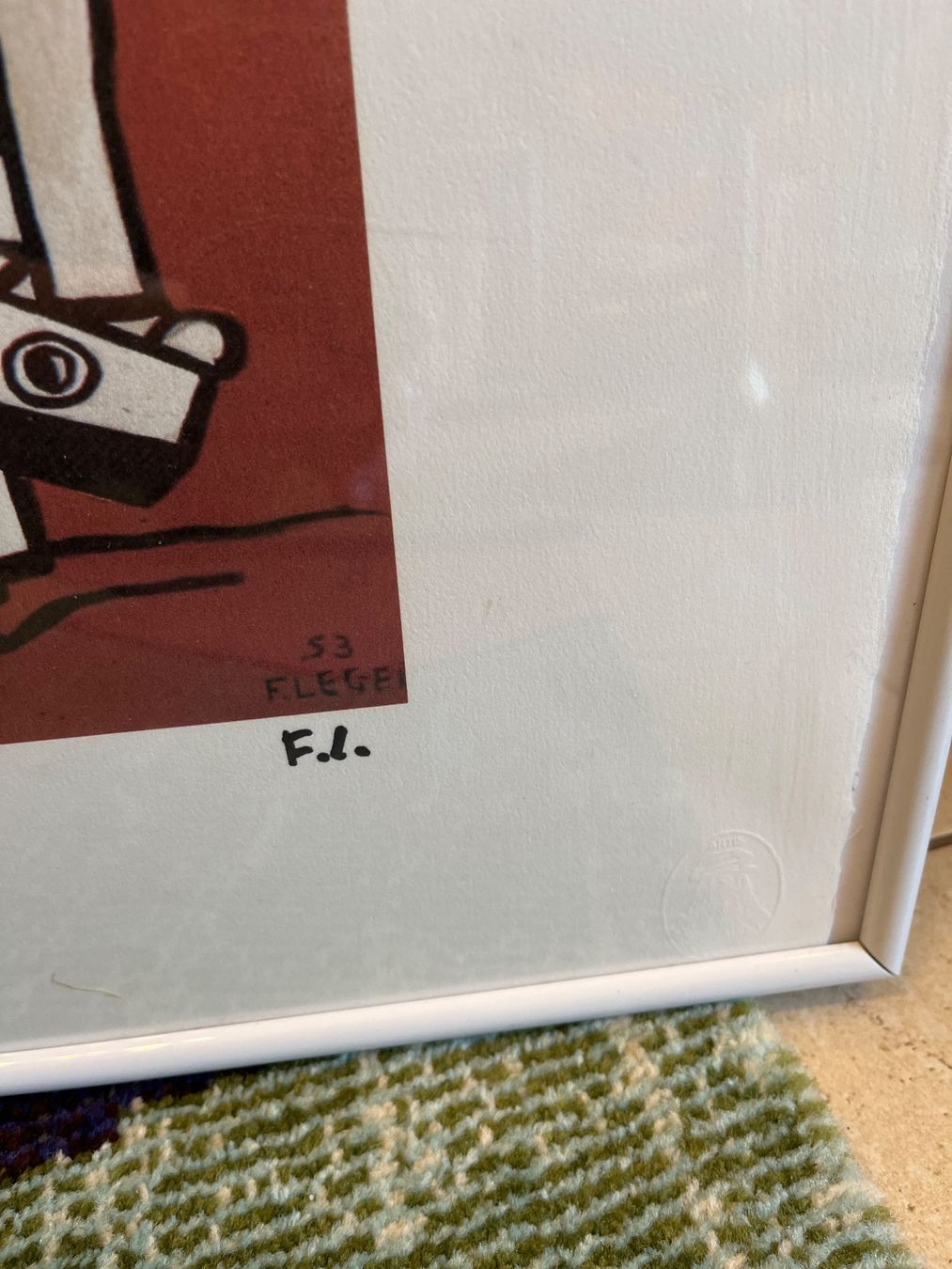 Grafiken & Lithographien: Fernand Léger artprint – Gebraucht aus Montreux von LeVintage33 1