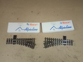 2 x Weiche Li und Re Spur Om 1:45 Roco, Utz, Fama, usw