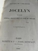 Jocelyn  - édition 1881