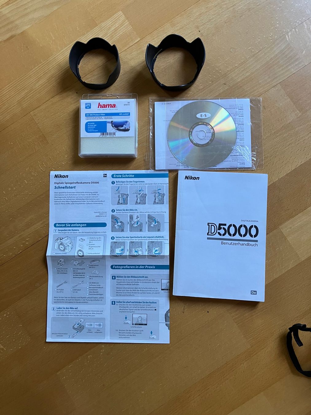 Nikon Fotocamera: Nikon D5000 - mit 3 Objektiven, Filter, Aufladegeräte+++ – Usato da Aarau venduto da rolfjucker 2