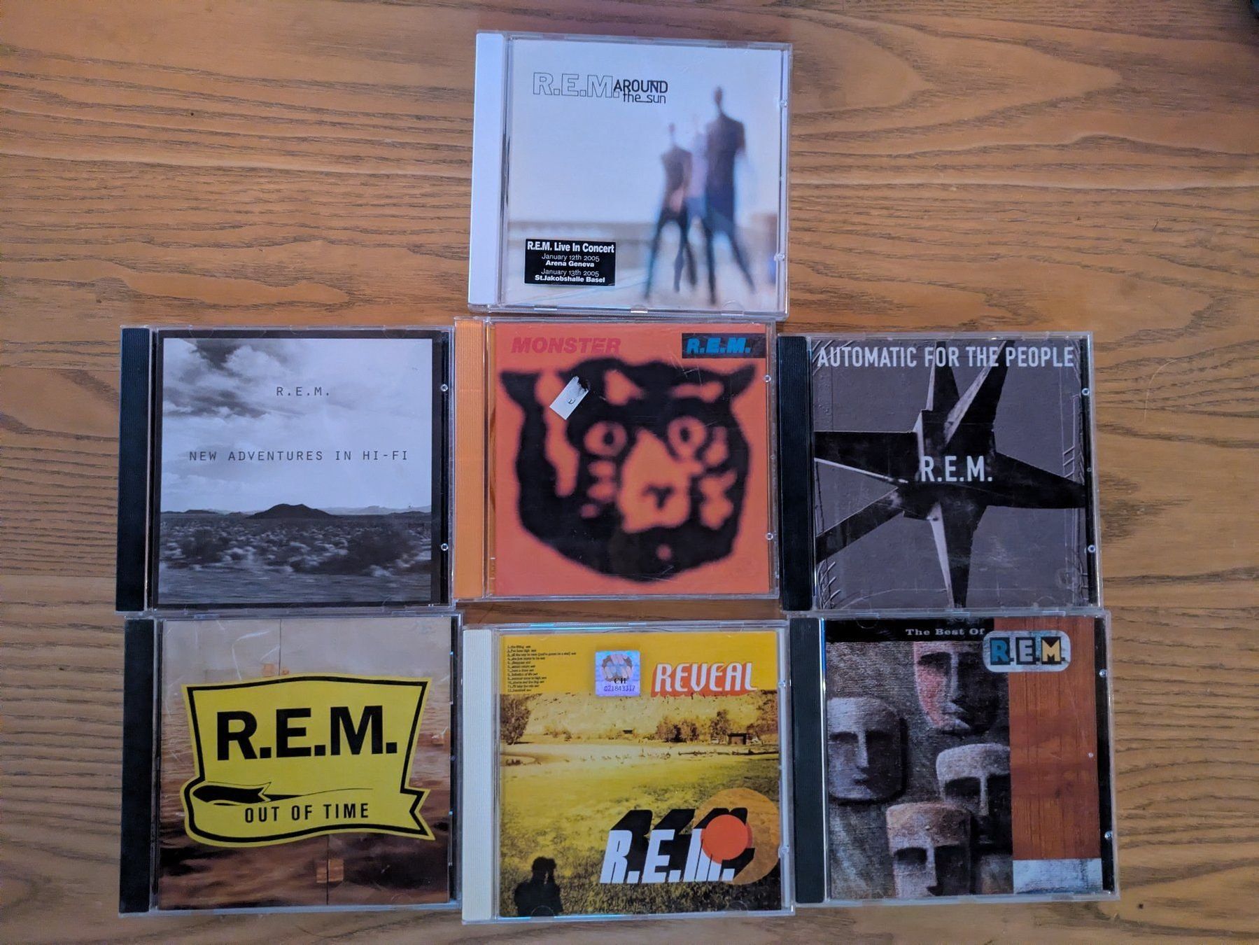 CDs: R.E.M. - Sammlung von 7 CD's – Gebraucht aus Männedorf von Pacer19