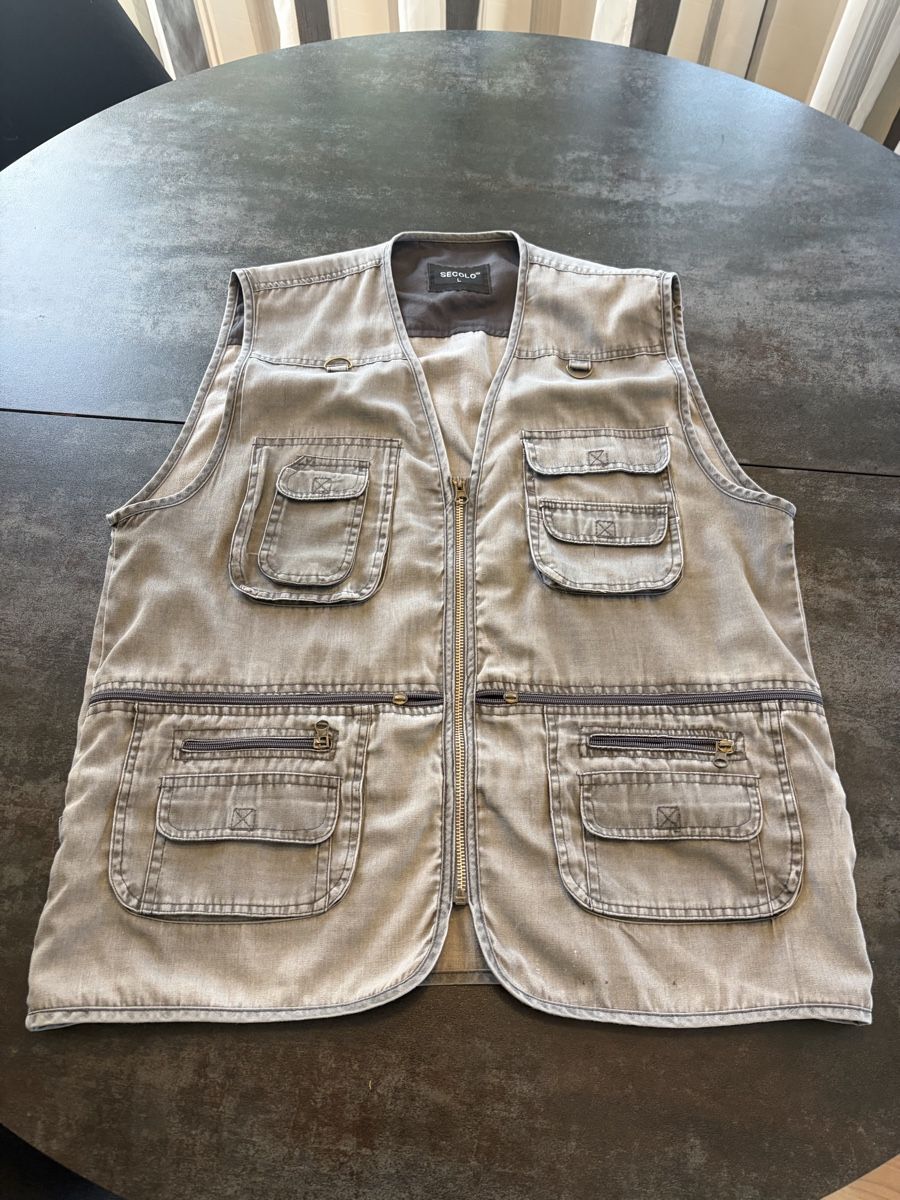 Gilet & Giacche: Vintage Utility Weste Gr. L – Usato da Zürich venduto da mat_bcg2