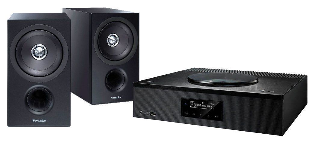 Technics Amplificatori: Technics SA-C600 / SB-C600 Hi-Fi-Set schwarz – Nuovo e nell'imballaggio originale da Waedenswil venduto da Dundunba