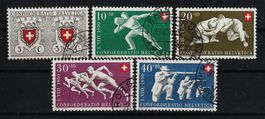 1950 Serie Bundesfeiermarken